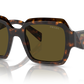 Occhiali da sole PR 28ZS 14L09Z sage / honey tortoise