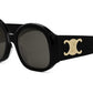 Occhiali da sole maxi Triomphe CL40305U in acetato