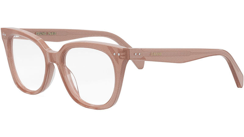 Occhiali da vista CL50116I 074 Pink Silver Glitter